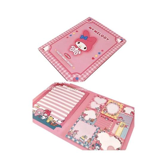 Imagem de Kawaii Sanrio Hello Kitty My Melody Kuromi Bonito Livro De Notas Papelaria Presente De Aniversário