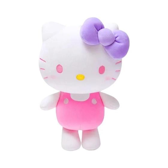 Imagem de Kawaii Sanrio Olá Kitty Kuromi Melodia Cinnamoroll Brinquedos De Pelúcia Bonito Presentes De