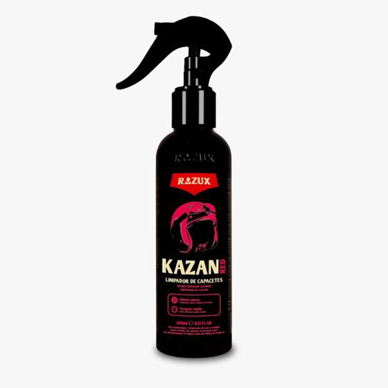 Imagem de Kazan Red 240ml  Limpador De Capacetes  Razux Novo