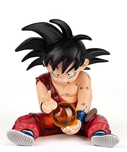 Imagem de KELAKE Dragon Ball Z Ações Figuras DBZ Super Saiyan Goku Figura Estatueta Estatueta Modelo Boneca Coleção Aniversário Presentes PVC - 5 Polegadas