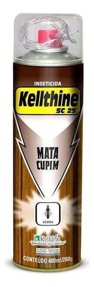 Imagem de Kellthine Mata Cupim - Cupinicida -  Aerosol 400 ml - Eficaz Contra Cupim