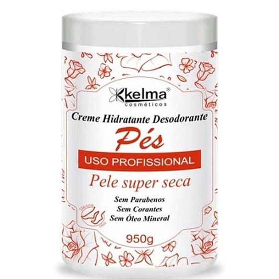 Imagem de Kelma Creme Hidratante Desodorante Para Pés- 950g