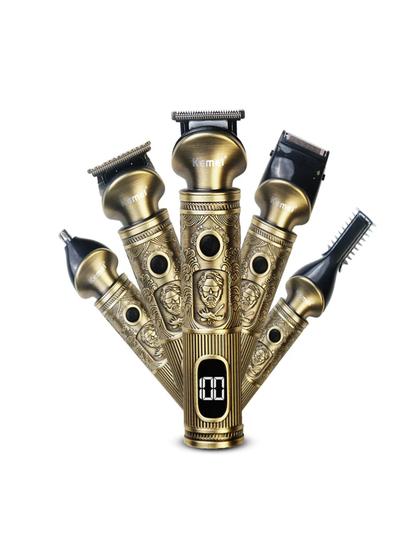 Imagem de Kemei KM 1637 Digital 5 em 1 Kit de cuidados com a pele com baterias de lítio