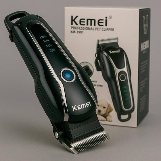 Imagem de Kemei Pet Recarregável Com Display E Led