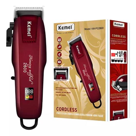 Imagem de Kemei Profissional Corte Cabelo E Barba Kemei