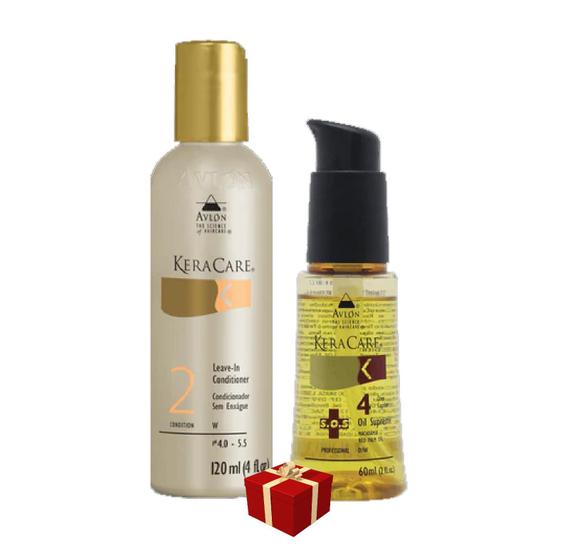 Imagem de Keracare Avlon Oil Supreme 60Ml + Leave-In Cond 120Ml