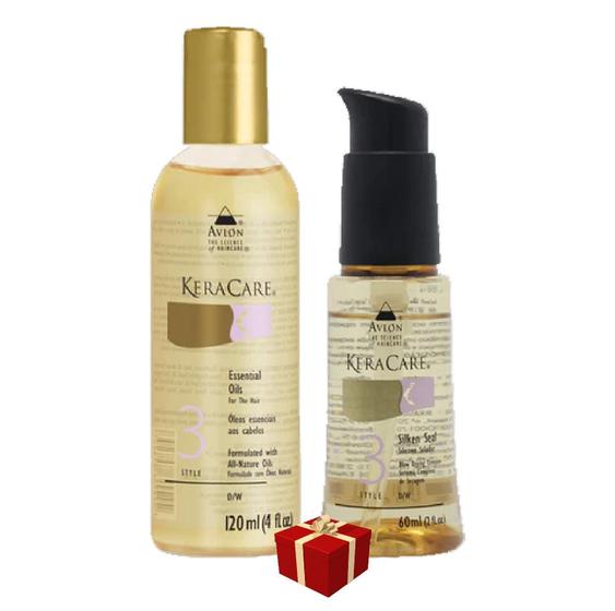 Imagem de Keracare Avlon Silken Seal Light 60Ml +Essential Oils 120Ml