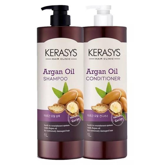 Imagem de Kerasys Kit Argan Oil Nutrição Shampoo + Condicionador 