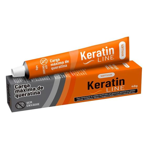 Imagem de Keratin Line Soft Hair Carga Máxima de Queratina 48g