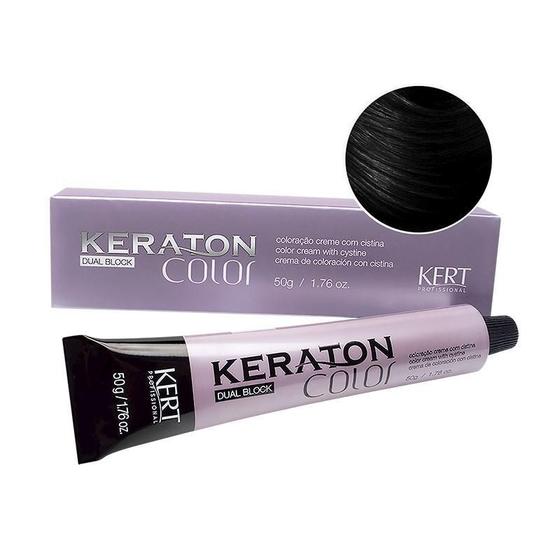 Imagem de Keraton Dual Block N 1.0 Preto 50G