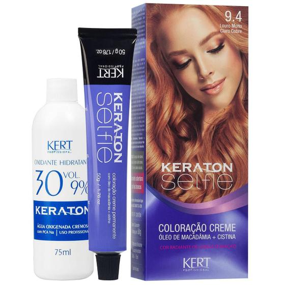 Imagem de Keraton Selfie 9.4 Louro Muito Claro Cobre 50G