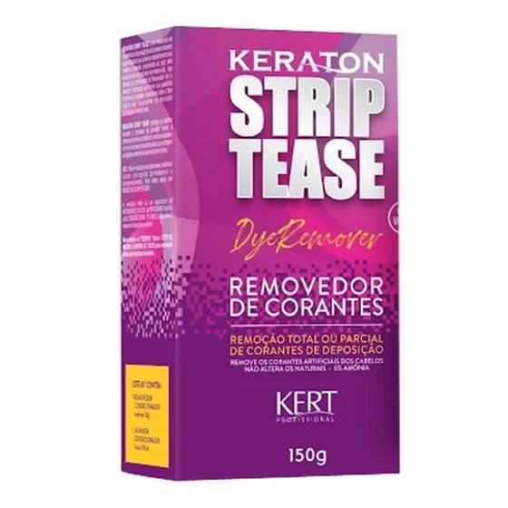 Imagem de Keraton Strip Tease Removedor de Corantes 150g - Kert Profissional