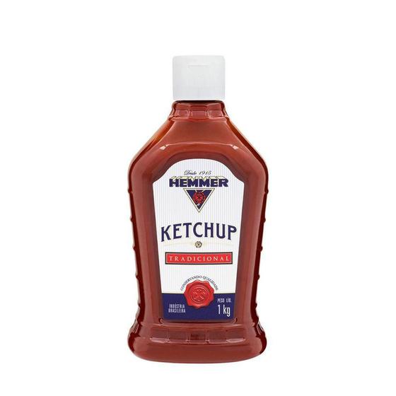 Ketchup Tradicional Premium Hemmer 1Kg Ketchup Magazine Luiza