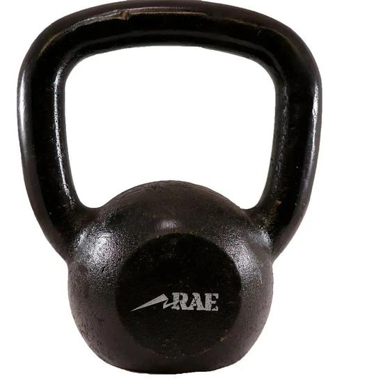 Imagem de Kettlebell de ferro polido para treinamento funcional 6 kg - rae fitness