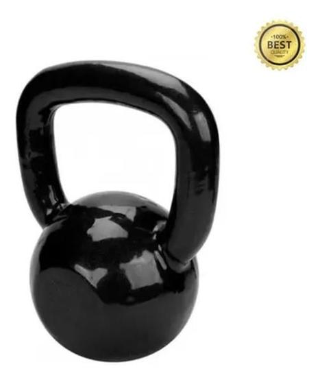 Imagem de Kettlebell Emborrachado 28Kg - Exercício Funcional Super Premium