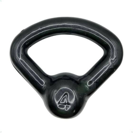 Imagem de Kettlebell Emborrachado Alça Longa - 4 Kg