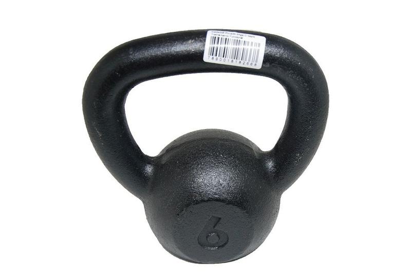 Imagem de Kettlebell Pintado 6Kgs Exercício Funcional Treinamento Funcional