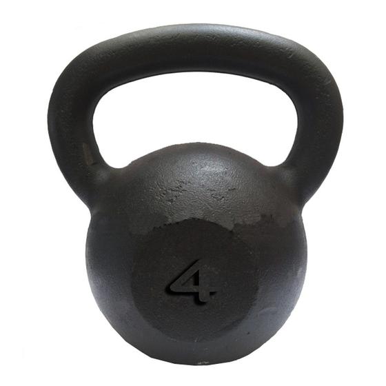 Imagem de Kettlebell Pintado Megaminas Sports 4kg