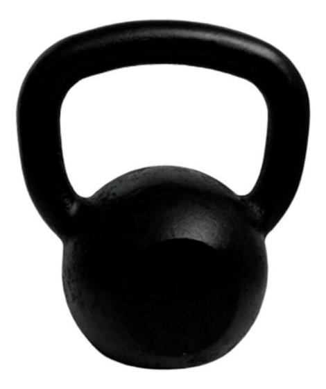 Imagem de Kettlebell Pintado Treinamento Funcional - 8 Kg