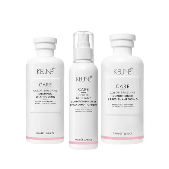 Imagem de Keune Care Color Brillianz Sh 300ml + Cond 250ml + Leave-in 140ml