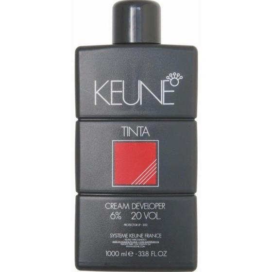 Imagem de Keune Tinta Cream Developer Água Oxigenada 6% 20vol 1L