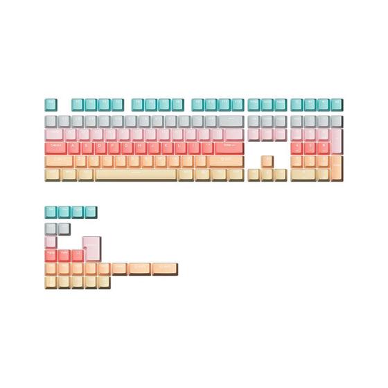 Imagem de Keycap Akko PBT Ice Cream 132 Keycaps Set (Monsgeek)