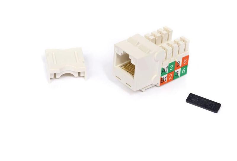 Imagem de Keystone Jack Femea Commscope Cat5E Branco Kj500-Wh