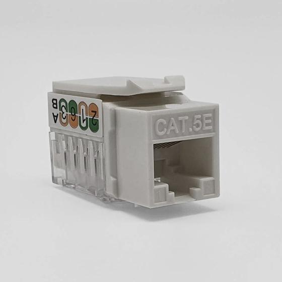 Imagem de Keystone rj45 cat5e 180graus la-k50 pluscable