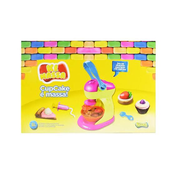 Imagem de Ki Massa - Massinha Modelar Infantil Cupcake é massa