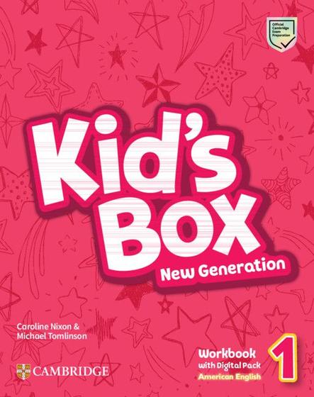 Imagem de Kids box new generation 1 - wb with digital pack american english - CAMBRIDGE UNIVERSITY PRESS - ELT