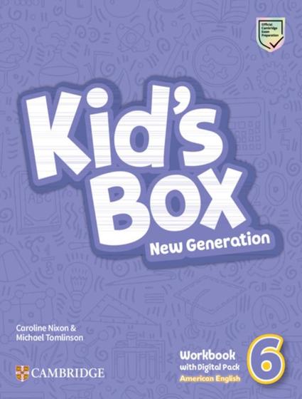 Imagem de KidS Box New Generation 6 Wb With Digital Pack - American English - CAMBRIDGE UNIVERSITY