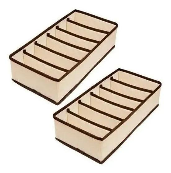 Imagem de KiIT COM 2 COLMEIAS ORGANIZADORAS PARA SUTIÃ E CALCINHA