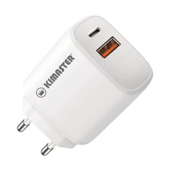 Imagem de Kimaster fonte pd + usb turbo quick charge 3.0