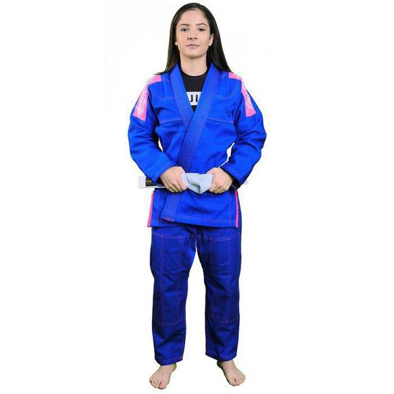 Imagem de Kimono de Jiu Jitsu - Feminino In The Guard  Rip Stop Azul F2