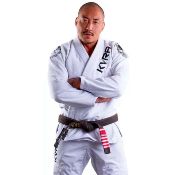 Imagem de Kimono de Jiu Jitsu KVRA Shadow Branco Kimono De Jiu Jitsu Kvra Shadow Branco A3