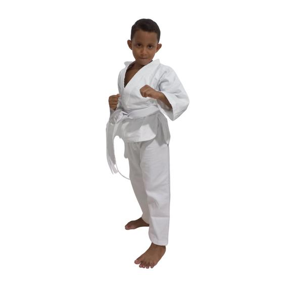 Imagem de Kimono Infantil Judo Jiu Jitsu Kids + Faixa