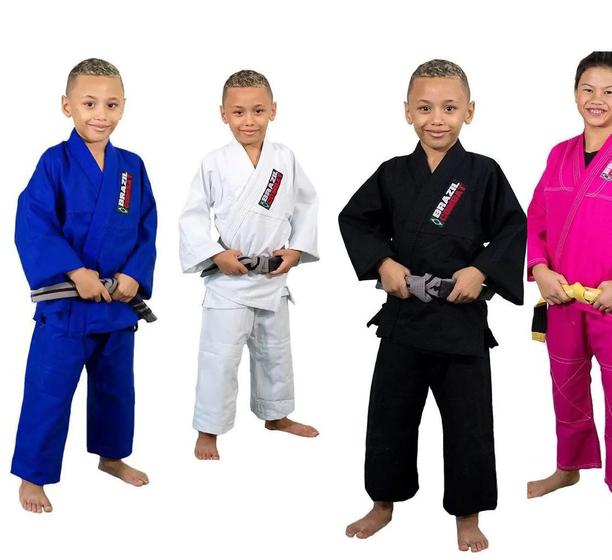 Imagem de Kimono Infantil - Refor. Judo / Jiu-Jitsu - Brazil combat