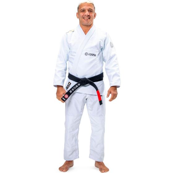 Imagem de Kimono Jiu Jitsu Atama Infinity Collab 2 Branco Masculino