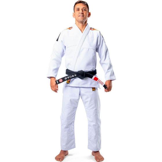 Imagem de Kimono Jiu Jitsu Atama Ultra Light Sunset Branco Masculino