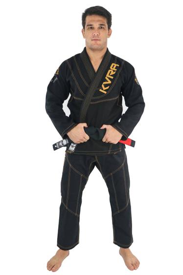 Imagem de Kimono Jiu Jitsu KVRA Shadow - Preto-A2