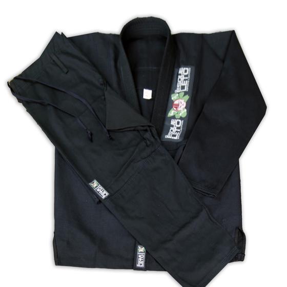 Imagem de Kimono Jiu Jitsu Masculino (O Esqueleto) - Preto A3