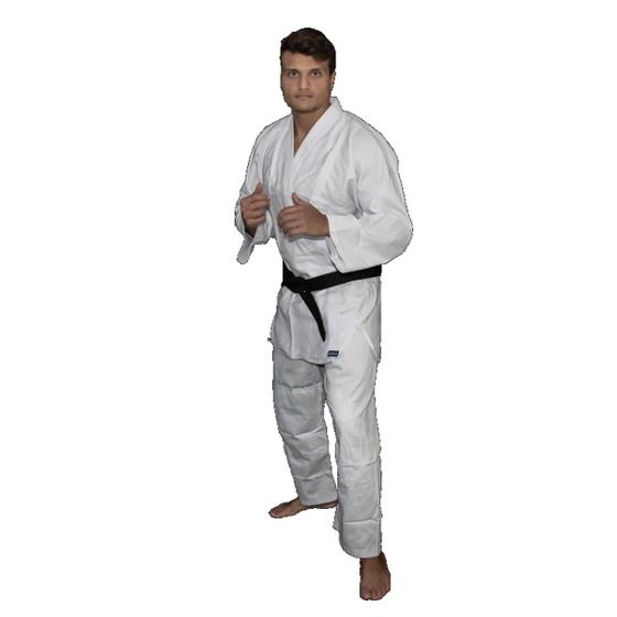 Imagem de Kimono Judo Gi Jiu Jitsu Combat KC Brim Juvenil Branco Torah