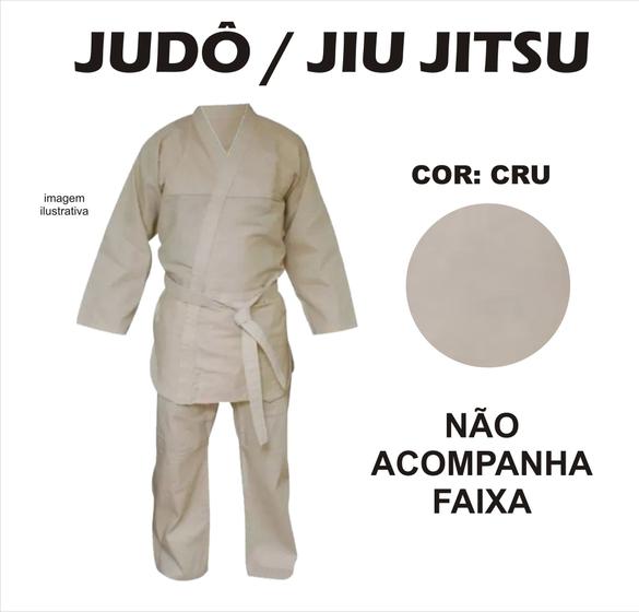 Kimono Judô Gi / JIU JITSU Light - Cor BEGE Menor preço em Kimono Judô Gi / JIU JITSU Light - Cor BEGE