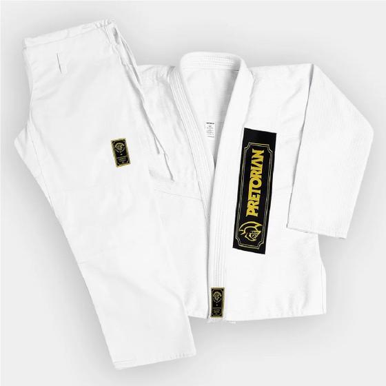 Kimono Pretorian Jiu-Jítsu First Infantil Branco Menor preço em Kimono Pretorian Jiu-Jítsu First Infantil Branco