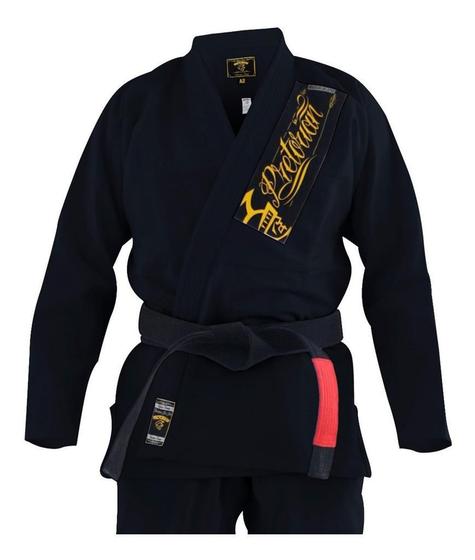 Kimono Roll Jiu Jitsu Bjj - Pretorian A4 Preto Menor preço em Kimono Roll Jiu Jitsu Bjj - Pretorian A4 Preto
