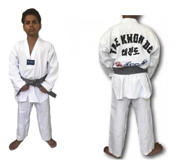 Imagem de Kimono Taekwondo Jr Branco