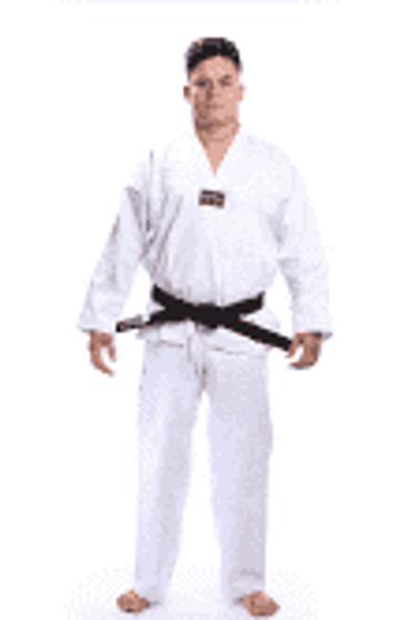Imagem de Kimono Taekwondo Torah Branco Tamanho A2