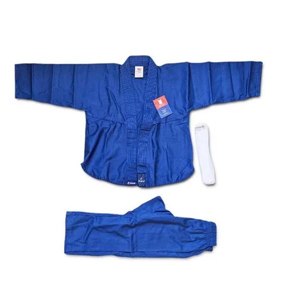 Kimono Torah Combat Kids - Judo / Jiu Jitsu - Azul M00 Menor preço em Kimono Torah Combat Kids - Judo / Jiu Jitsu - Azul M00
