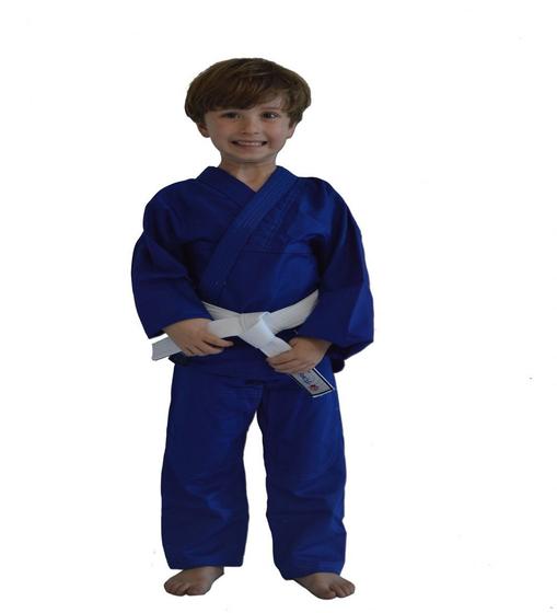 Imagem de Kimono Torah Iniciante Judo / Jiu Jitsu Azul - Infantil