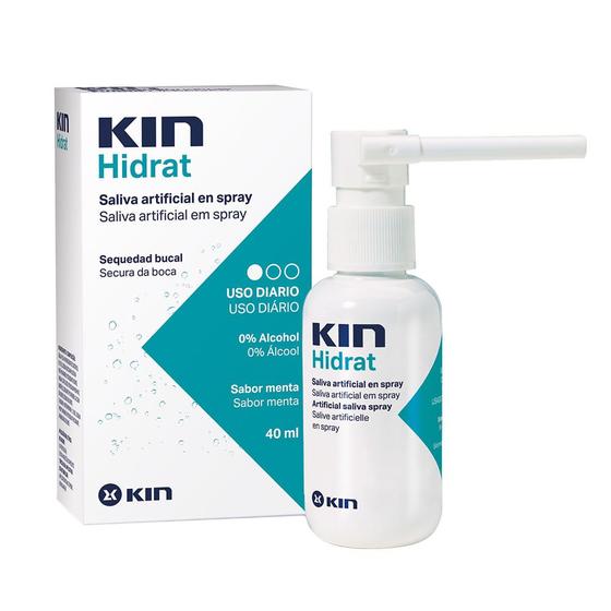 Imagem de Kin-Hidrat Saliva Artificial Spray sem Álcool com 40ml